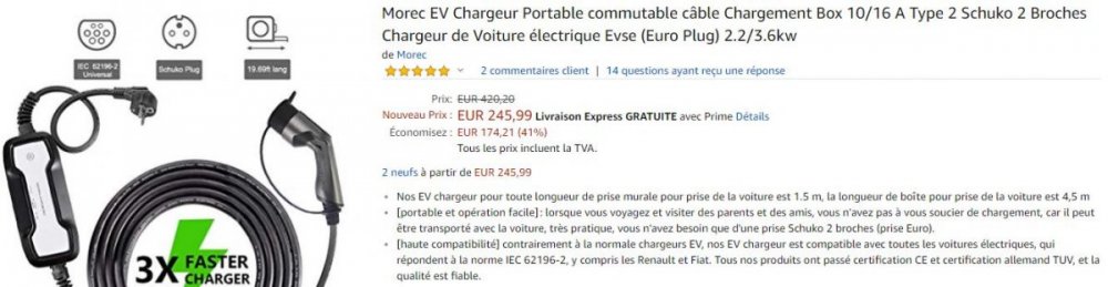 2019-01-24 10_01_50-Amazon.fr _ Morec EV Chargeur Portable commutable câble Chargement Box 10_16 A T.jpg